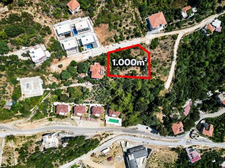Alanya Bektaşta Satılık Veya Kat Karşılığı 1.000m2 Arsa