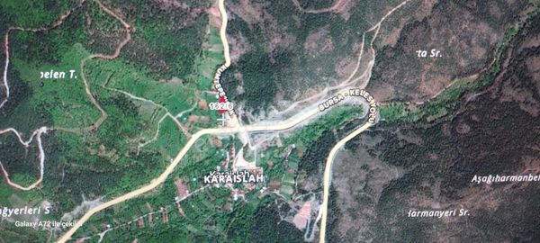 Bursa Kılıç Tan Karaislah Ta 1900m2 Yola Cephe Satılık Bahçe