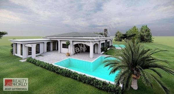 Rw Akar'dan Ulamış Merkez De Site İçi Yatay Mimari Havuzu Villa