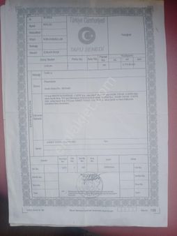 Bursa Keles Satılık Tarla 3775m3