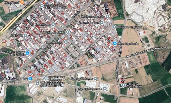 2. Küçük Sanayi Tam Arkasında 281m2lik Satılık Arsa