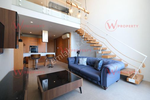 W Property'den Ekinci İmzalı, Lüks Eşyalı 1+1 Loft Daire