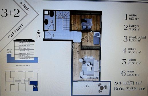 Altunizade Merkezi Konumda 3+2 Deniz Manzaralı Dubleks Daire