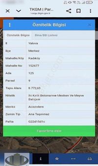 Elfaristen Kadıköyde 8772 M2 Arsa İçinde Satılık Villa +