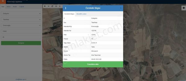 Loft Gayrimenkulden Emirceoğlu Mahallesinde Satılık Tarla