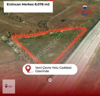 Remax Dem'den Yeni Çevre Yolu Caddesin 8078 M2 Yatırımlık Arazi