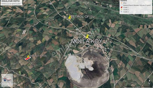 Remax Dem'den Oğulcuk Köyünde Satılık Sulu Tarla