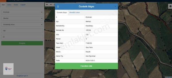 Remax Dem'den Konakbaşında Toplam 19 Dönüm Satılık Sulu Tarlalar