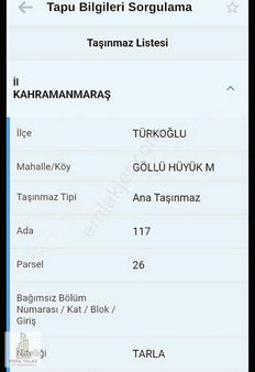 Yatırımlık Verimli Sulak Tarla