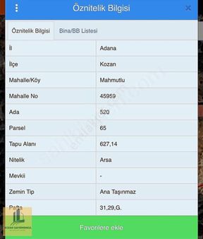 Tavşantepede Satılık Süper Bir Arsa