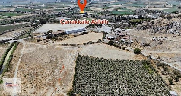 Çanakkale Asfaltına Yakın Yatırımlık Satılık Tarla!
