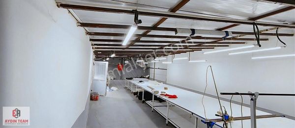 Aydın Team'den 2 Bölüm 120m2 Hafif İmalata Uygun Depo İş Yeri