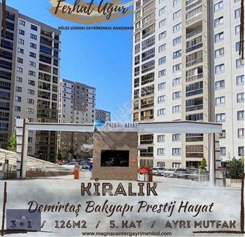 Magna Dan Demirtaş Prestij Hayat 5.kat Manzaralı 3+1 Kiralık