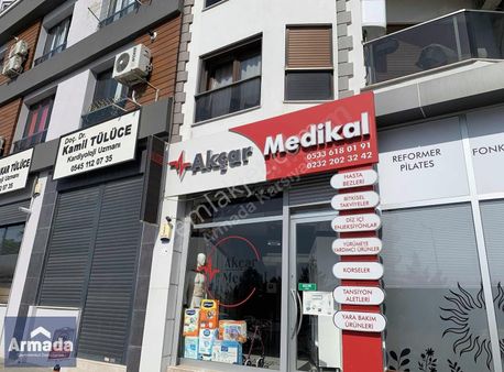 Çiğli Eğitim Arşt. Hastanesi Karşısı Çift Cepheli Satılık Dükkan