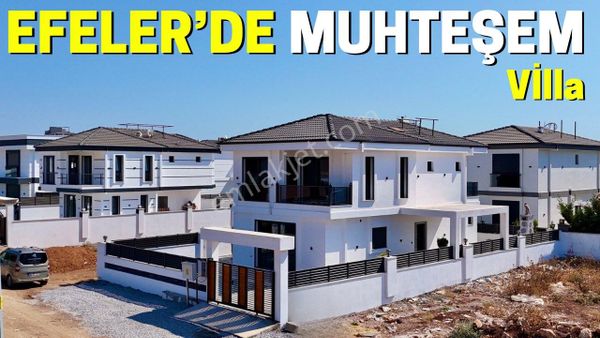 Didim Efeler’de Satılık Tam Müstakil Havuzlu 4+1 Lüks Villa