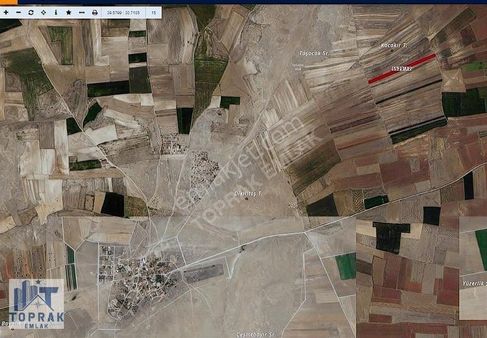 Toprak Emlaktan Değişören Köyünde Uygun Fiyatlı Satılık Tarla