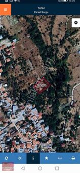 Gesi Büyük Bürüngüzde 438m2 Satlık Bahçe