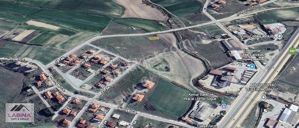 Labina'dan Edirne İpsalada Güzel Konumda Satılık 312 M2 Arsa