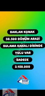 Bsm'den Fırsatt... Baklan Konakta 38.500m2 Yatırımlık Arazi