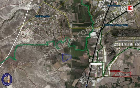 Güvenay - Çorum Akkent Toki Altında Satılık 7.5 Dönüm Tarla Hissesi