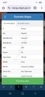 Yatırımlık Kaçmaz Arsa