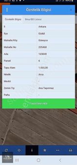 Kılıç Gruptan Araç Takaslı Ankara Güdül De Satılık Arsa