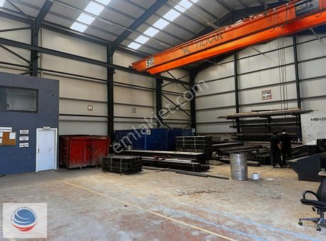 Gebze Balçık Mah'de 400m² Kapalı Alan 5 Ton Vinçli İskanlı Depo