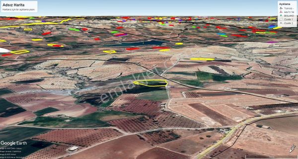 Aktif Den Yaylacık Ta Yol Üstü Zirve Konumda 15405 M2 Arazi