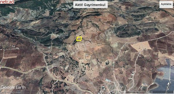 Aktif'den Yüksek Konumda Yatırımlık Fırsat Arazi...