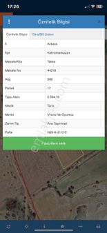 Kahramankazan Tekke Köyünde 5684 Dönüm Tarla