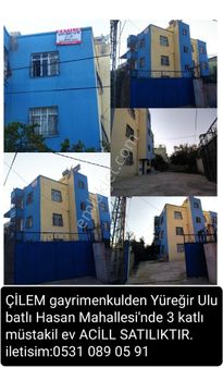 Çilem Gayrimenkul Den3 Katlı Müstakil Ev Satılık