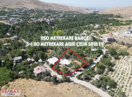 Konak Merkezde 3+1 Sıfır Ağır Çelik Ev Ve 1.150 M² Bahçeli Mülk