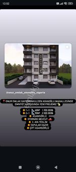 Onur Emlaktan Satılık Lüks Daireler