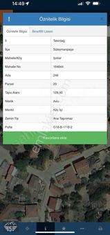 Tekirdağ Işıklar Mahallesinde Satılık Arsa