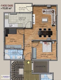 Mç İnşaattan Satılık 1+1 --2+1 Daireler