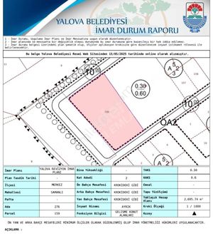 ""gazi Emlak""avm Yakını 2695 M Kupon Samanlı 11 Villalık Arsa