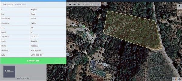 Millet Bahçesne,ana Yola Ve İmara Yakın Tek Tapu Satılk Kavaklık