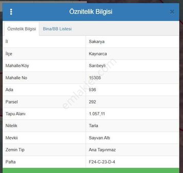 Remax Hür'den Kaynarca Sarıbeylide 1057 M² Yatırımlık Tarla