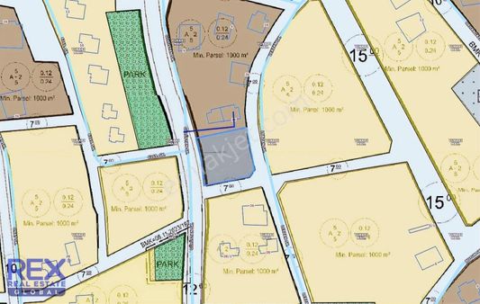 Sinan Şef Yanı 1.000m2 Satılık Villa Arsası