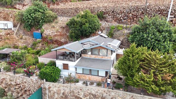 Alanya Soğukpınar’da Müstakil Lüks Villa Ve Bahçesi Full Deniz Manzaralı