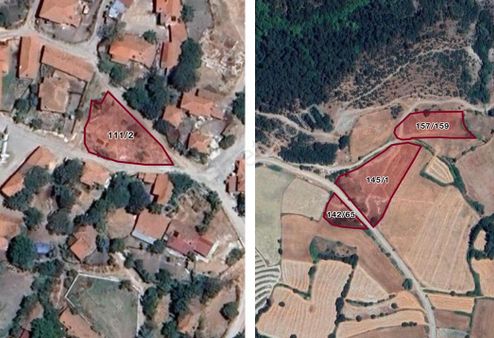 Kaçırılmayacak Birbirine Çok Yakın Tarlalar Ve Evlerin Arasında Bahçe