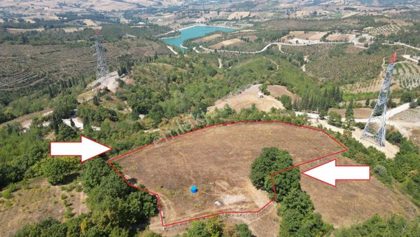 Kocaeli Karamürsel Çamdibi 8096 M² Gölet Manzaralı %5 İmarlı Yatırımlık Tarla