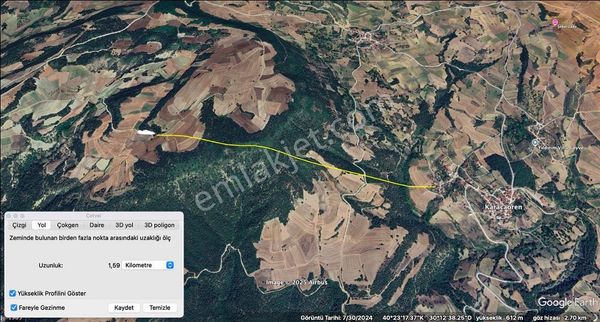 Geyve Halidiye Mahallesinde Satılık Yatırımlık Tarla