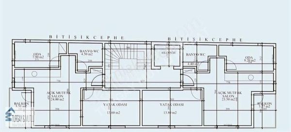 ~ İsmet Paşa Mah. 2+1 Lüks Daire ~
