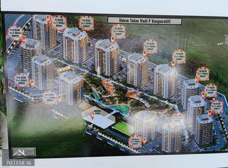 Talas Vadi 2+1 İldem F Kooperatif Dairesi