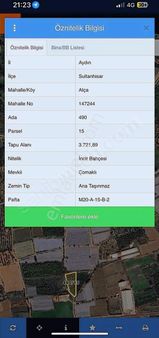 İsabeylide Satılık 3.720 M2 Bahçe