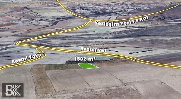Afyonkarahisar Sultandağı Karapınar/cumhuriyet'te 1.502 M² Bahçe