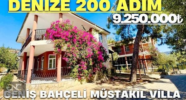 Denize 200 Metre Site İçi Müstakil Ayrı Muftak 3+1 Villa
