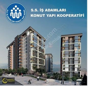İş Adamları Yapı Kooperatifinde Deniz Cephe 3+1