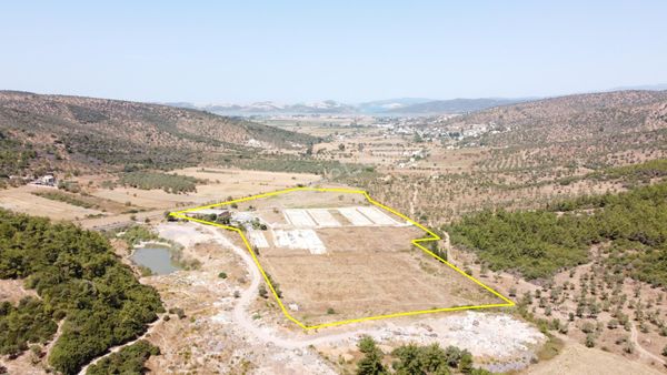 Muğla Milas Dörttepe Mah. 65 Dönüm-12.500 M2 Depo İmarlı Bodrum Havalimanı Yakını Arsa !